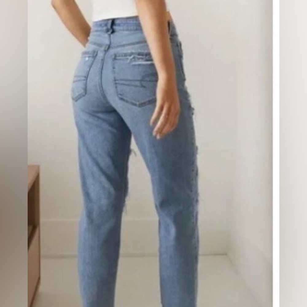 American Eagle Outfitters Blue Straight Leg Jeans